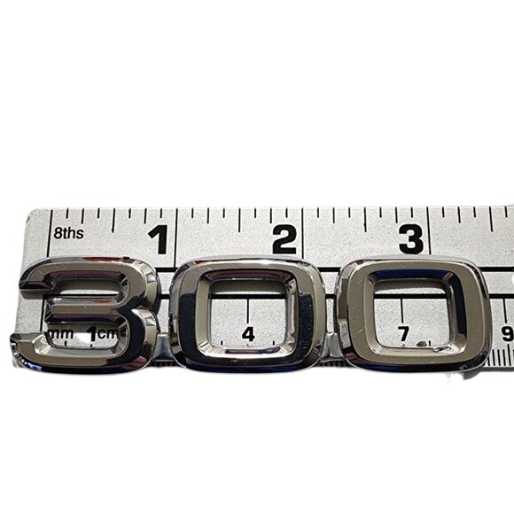 Lexus GS300 Emblem Letters Logo Badge Trunk Rear Chrome OEM‎ 1998-2005 - Picture 4 of 8